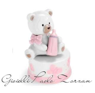 CARILLON FANTIN ORSETTO BIBERON ROSA ARG568R  Regalo per nascita