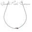 COLLANA MANO-J CON CORNETTO PICCOLO IN TITANIO SMALTATO BORDEAUX CON 3 DIAMANTI BLACK  COC1001  Collane