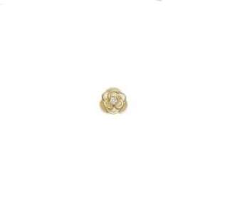 Elements fiore primavera in oro giallo e diamantino ECF13193.001  Elementi per Bracciali
