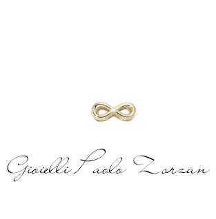 Elements infinito in oro giallo ECF12959  Elementi per Bracciali