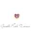 Elements corazon donna oro in oro giallo e tormalina rosa ECY13307  Elementi per Bracciali