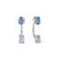 ORECCHINI NOMINATION COLOUR WAVE AURORA 149860/061  Orecchini a Lobo