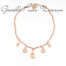 Collana Lorenzo Ungari in metallo rosato e resina rosa PRECL028  Girocolli