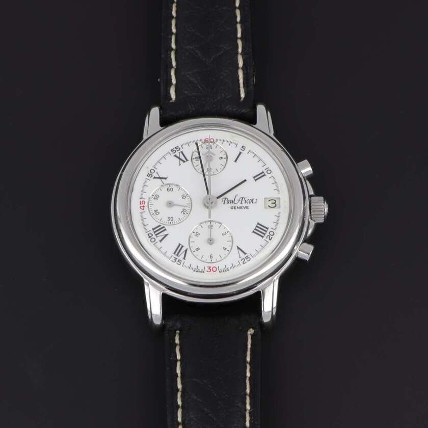 Paul Picot Chronograph Automatico Ref. 4027 – Orologio Anni ’90 Secondo Polso Revisionato - immagine 2