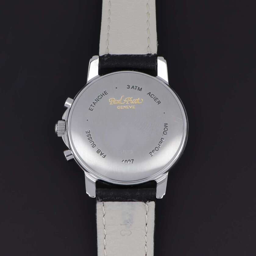 Paul Picot Chronograph Automatico Ref. 4027 – Orologio Anni ’90 Secondo Polso Revisionato - immagine 5