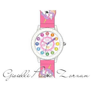 Orologio Driin Drin bimba Unicorno Glitter 052211-2  Orologi per bambini