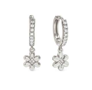Orecchini Nomination Petite Sparkle Cerchietto Fiore 242305/010  Orecchini Pendenti