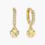 Orecchini Nomination Petite Sparkle Cerchietto fiore 242305/003  Orecchini Pendenti