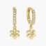 Orecchini Nomination Petite Sparkle Cerchietto fiore 242305/012  Orecchini Pendenti