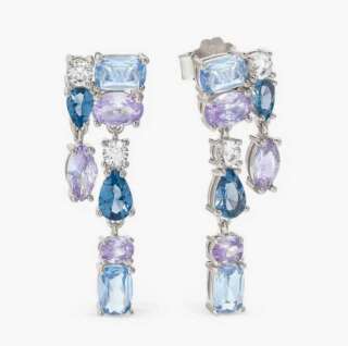Orecchini Nomination pendenti in argento con zirconi 149862/061  Orecchini Pendenti