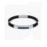 Bracciale Nomination City Energy in acciaio e gomma con dettagli blu 028819/058  Bracciali