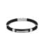 Bracciale Nomination City Energy in acciaio, gomma e zirconi 028818/075  Bracciali