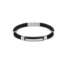 Bracciale Nomination City Energy in acciaio e gomma con tre dettagli in zirconi 028820/060  Bracciali