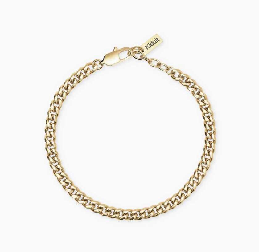 Bracciale Kidult dorato con catena groumette Style 04 831144