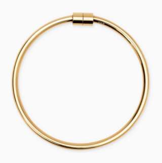 Bracciale Kidult bangle in acciaio dorato Style 56 831077  Gioielli San Valentino