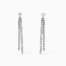 Orecchini Kidult con cristallo e catene Style 31 861069  Orecchini Pendenti