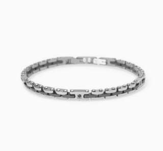 Bracciale kidult in acciaio con inserti in ceramica Style 22 831105  Bracciali