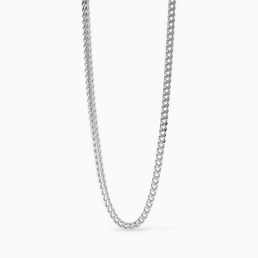 Collana kidult con catena franco in acciaio Style 04 851074