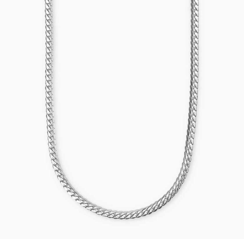Collana kidult con catena groumette piatta Style 08 851069