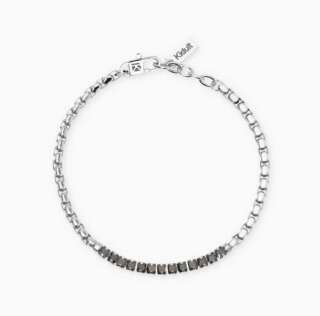 Bracciale kidult con catena veneta e cristalli Style 15 831098  Bracciali