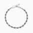 Bracciale kidult in acciaio ed ematite Style 26  831123  Bracciali a Maglia