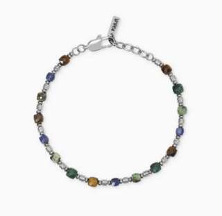 Bracciale kidult in acciaio con pietre multicolor Style 26 831141  Bracciali