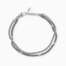 Bracciale kidult catena franco e catena in ematite Style 11 831126  Bracciali