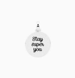Ciondolo kidult con scritta Stay super you 741314  Elementi per Bracciali