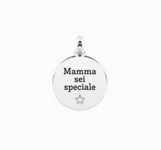 Ciondolo kidult con frase per la mamma Mamma  famiglia 741318  Elementi per Bracciali