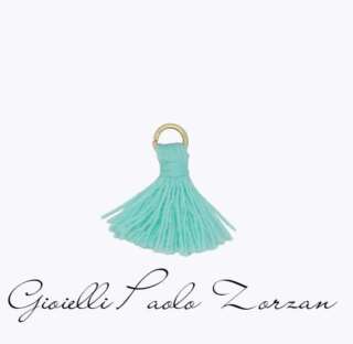 CharmBar Rue des mille Charm Nappa Turchese CB-CN 50  Elementi per Bracciali