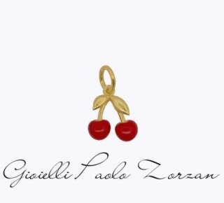 CharmBar Rue des mille Charm Ciliegia CB-CN 47   Ciondoli e Pendenti Elementi per Bracciali