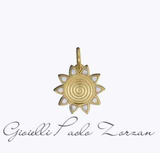 CharmBar Rue des mille Charm Sole Sunny CB-CN 08   Ciondoli e Pendenti Elementi per Bracciali