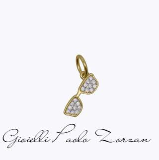 CharmBar Rue des mille Charm Occhiali CB-CN 11   Ciondoli e Pendenti Elementi per Bracciali