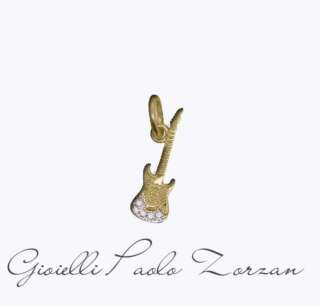 CharmBar Rue des mille Charm Chitarra CB-CN 13   Ciondoli e Pendenti Elementi per Bracciali
