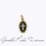 CharmBar Rue des mille Charm Cross Noir CB-CN 26   Ciondoli e Pendenti Elementi per Bracciali