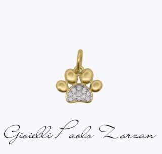 CharmBar Rue des mille Charm Zampa CB-CN 07   Ciondoli e Pendenti Elementi per Bracciali