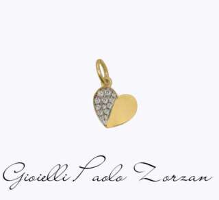 CharmBar Rue des mille Charm Cuore CB-CN 01   Ciondoli e Pendenti Elementi per Bracciali