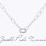 CharmBar Rue des mille Collana Lunga Base Maglie ovali anello ovale CB-CL 02 RH  Collane Lunghe