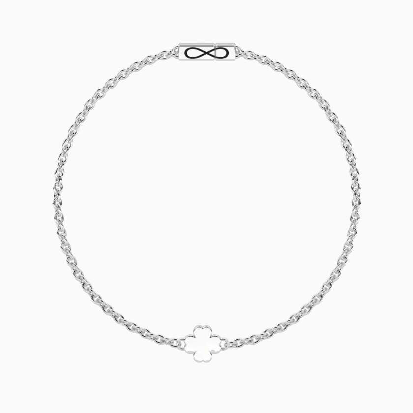 Bracciale Kidult con quadrifoglio e chiusura non-reversibile 732316-19 - immagine 2