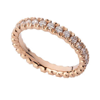 Anello eternity Polello Eterné Piccoli Cuori G3294R  Anelli Eternity