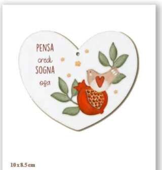 Calamita a cuore L'angolo delle idee CAL_CR_210_MLG09  Idee regalo e Oggettistica