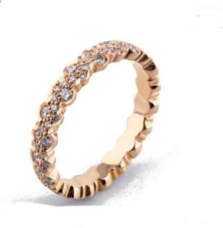 FEDINA ETERNITY POLELLO CON DIAMANTI NATURALI CT. 0.65 D3172DR  Anelli Eternity