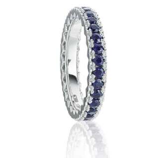 Anello Artlinea Eternity con diamanti e zaffiri ADF218ZB13-LB  Anelli Eternity