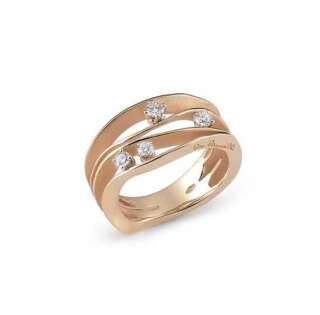 Anello mod. Dune di Annamaria Cammilli  in oro rosato 18  kt e brillanti da Ct 0.27 Ref. GAN0778J  Anelli