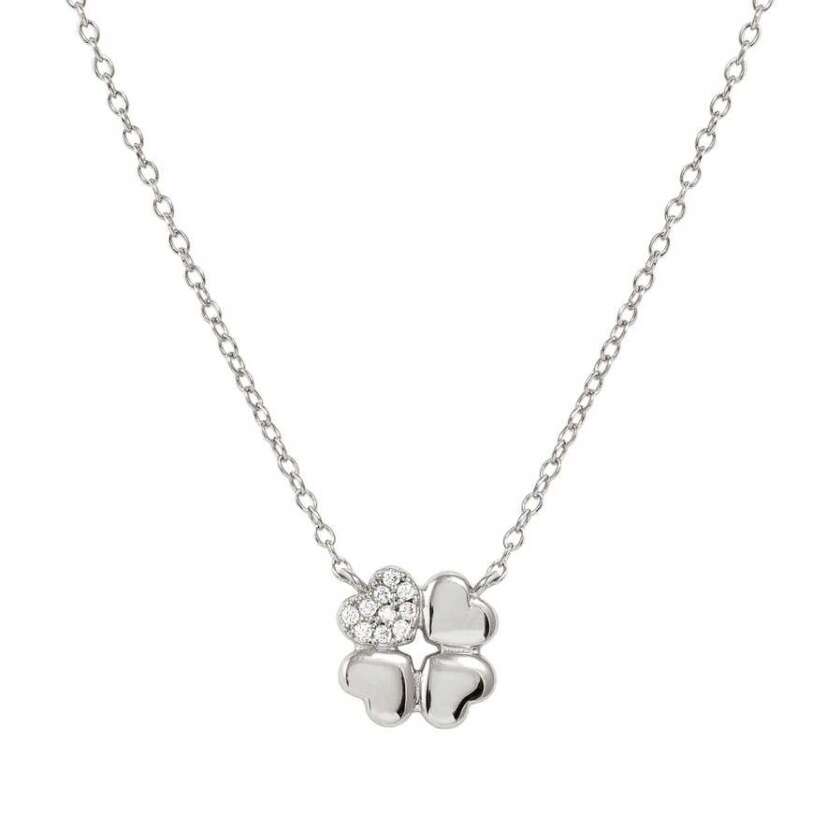 COLLANA NOMINATION IN ARGENTO STERLING CON ZIRCONI  242303/001