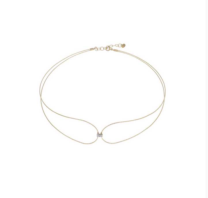 Collana Magicwire OLYMPIA in oro giallo 553-C-GD-01