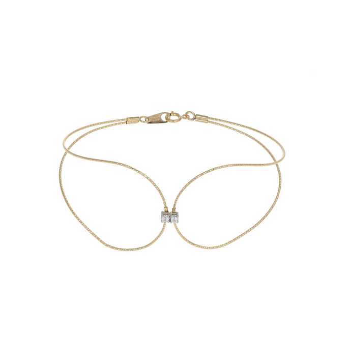 Bracciale Magicwire OLYMPIA in oro giallo 554-B-GD-01
