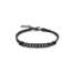 BRACCIALE MANO J GROUMETTE NAUTICA IN TITANIO NERO CON DIAMANTI BLACK E LACCIO NERO TNBRG1001  Bracciali