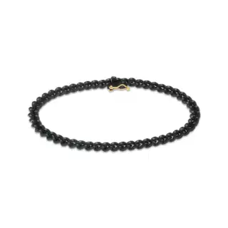 BRACCIALE MANO J GROUMETTE MINI IN TITANIO NERO, DIAMANTI BLACK E ORO ROSSO 18KT TNBG1001  Bracciali BRACCIALE MANO J GROUMETTE MINI IN TITANIO NERO, DIAMANTI BLACK E ORO ROSSO 18KT TNBG1001  Bracciali