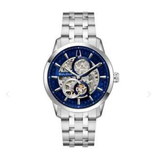Orologio Bulova Sutton Skeleton 40mm 96A329 Orologi al Quarzo Orologio Bulova Sutton Skeleton 40mm 96A329 Orologi al Quarzo